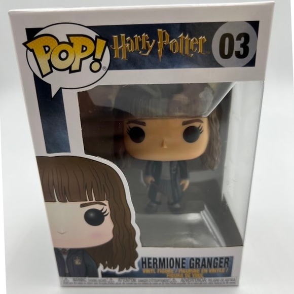 Funko Pop Harry Potter Hermione Granger Vinyl Figure 03 New In Box - Picture 2 of 6